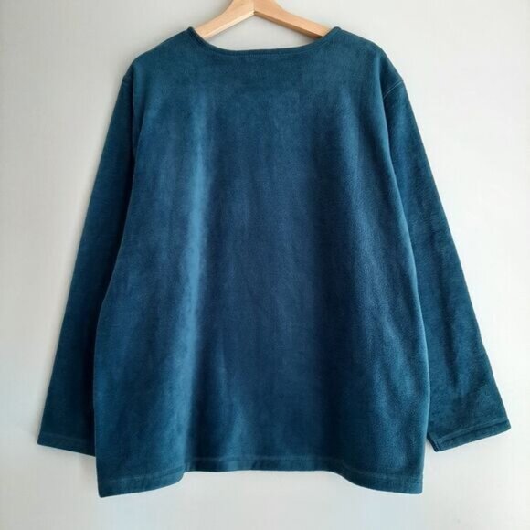 PENMANS Floral Embroidery Full-Zip Fleece Jacket Sz 3X - Picture 5 of 9